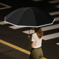 GD. One Regenschirm mit 105cm | Automatik, Holzgriff & Geschenk-Verpackung