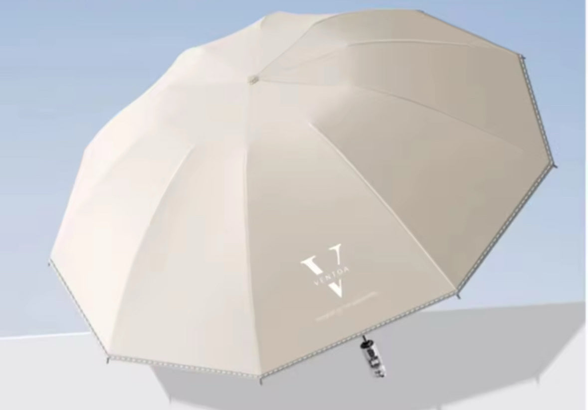 Magic Bow Regenschirm mit 123cm | Automatik, Taschenlampe & Geschenk-Verpackung