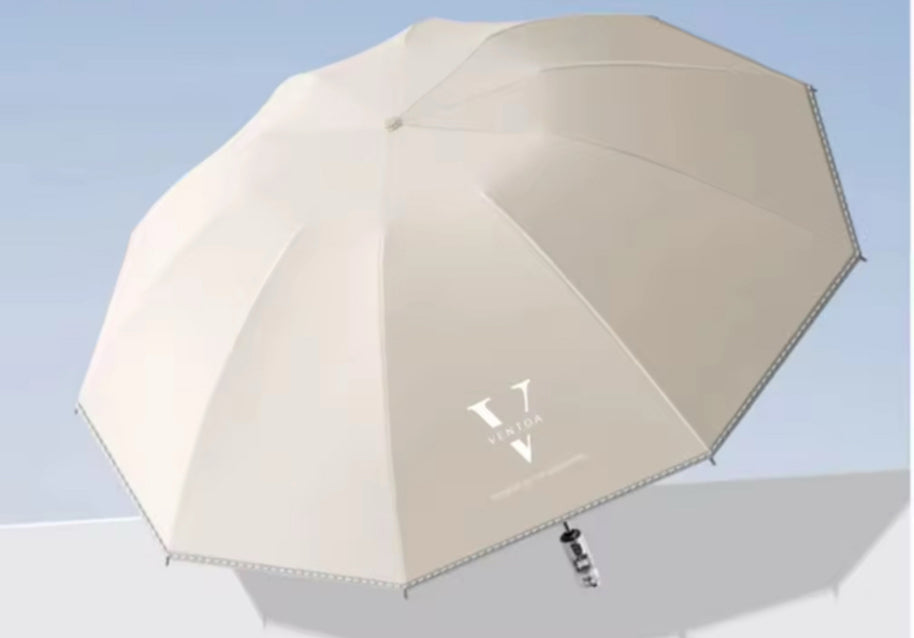 Magic Bow Regenschirm mit 123cm | Automatik, Taschenlampe & Geschenk-Verpackung
