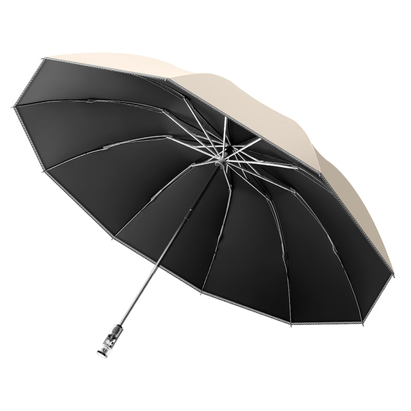 Magic Bow Regenschirm mit 123cm | Automatik, Taschenlampe & Geschenk-Verpackung
