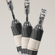 Magic Bow Regenschirm mit 123cm | Automatik, Taschenlampe & Geschenk-Verpackung